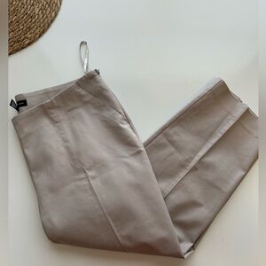 INC Career Crop Beige Slacks‎ Size 8